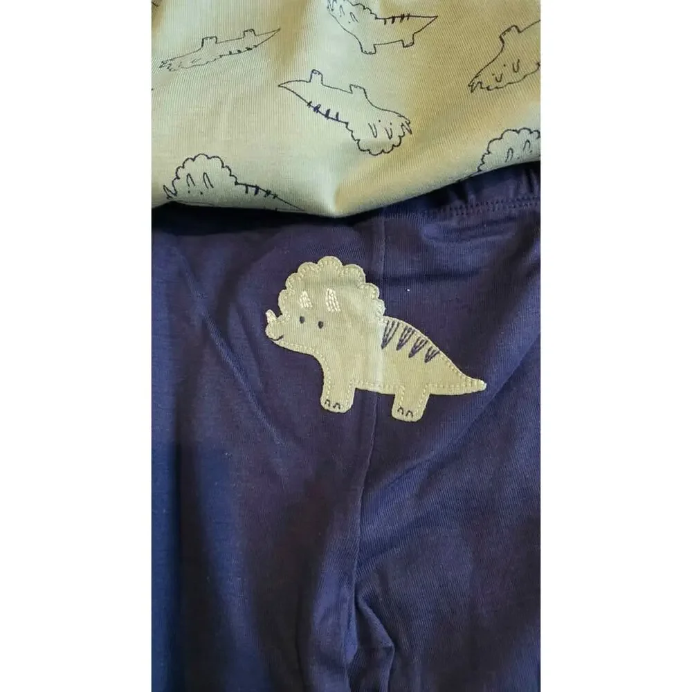 NWT 100% Cotton Carter's Dinosaur 3-Piece Outfit Set - Size 24mos
